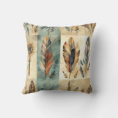 アステカ薬用羽毛スティック クッション (裏面)