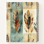 アステカ薬用羽毛スティック ノートブック (裏面)