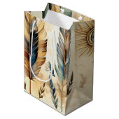 アステカ薬用羽毛スティック ミディアムペーパーバッグ (正面アングル)