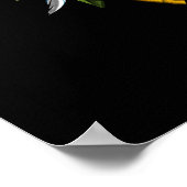 アステカ蛇スカル戦士 ポスター (角)