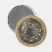 アステカ蛇 マグネット (正面/裏面)