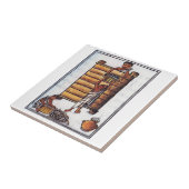 アステカ貯蔵トウモロコシ タイル (側面)