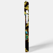 アステカ顔パターン4 Case-Mate iPhoneケース (裏面 / 左)