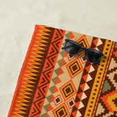 アステカ風ビーチタオル ビーチタオル (インサイチュ)