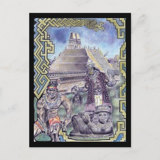 アステカ魔法 ポストカード (正面)