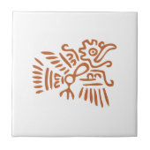 アステカ鳥 タイル (正面)