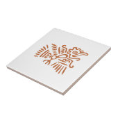 アステカ鳥 タイル (側面)