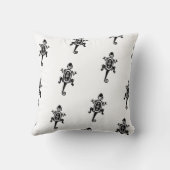 アステカ黒トカゲ クッション (裏面)