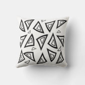 アステカ-インスパイア抽象芸術 クッション (裏面)