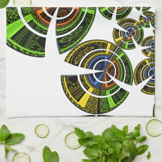 アステカ キッチンタオル (折り畳み)