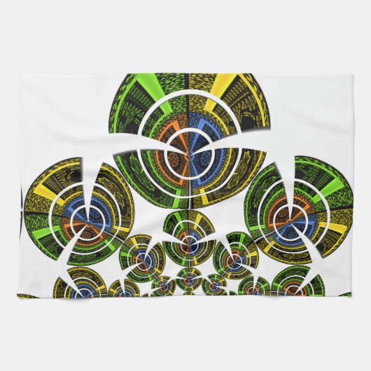 アステカ キッチンタオル (横)