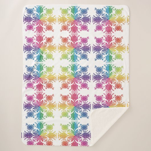 アステカ シェルパブランケット (正面)