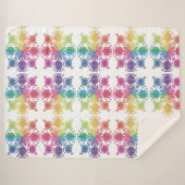 アステカ シェルパブランケット (正面(横))