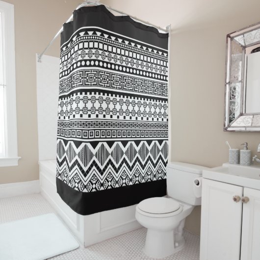 アステカ シャワーカーテン (インサイチュ)