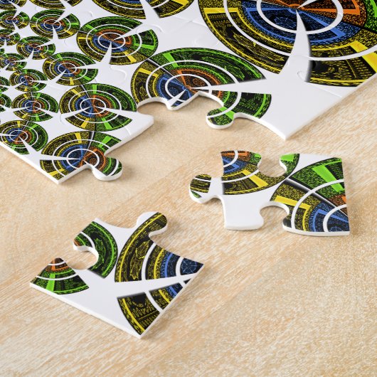 アステカ ジグソーパズル (側面)