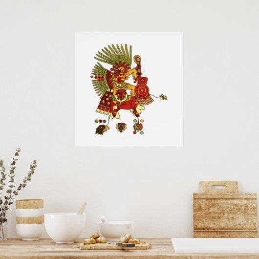 アステカ ポスター (キッチン)