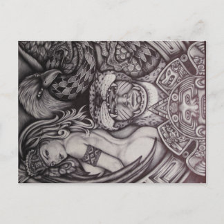 アステカ ポストカード