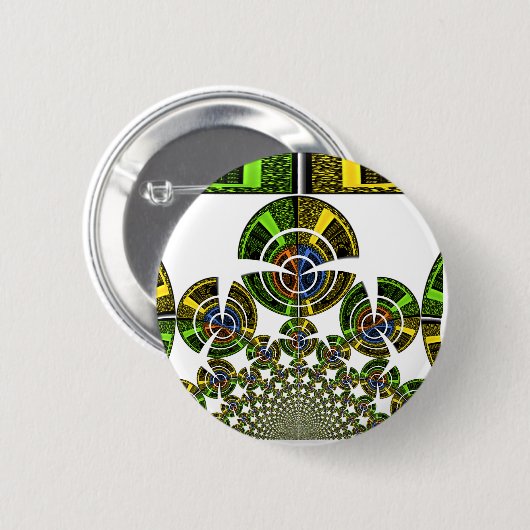 アステカ 缶バッジ (正面&裏面)