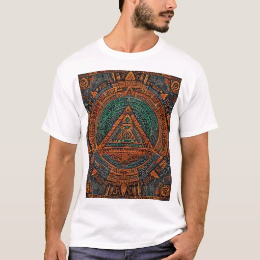 アステカ Tシャツ (正面)