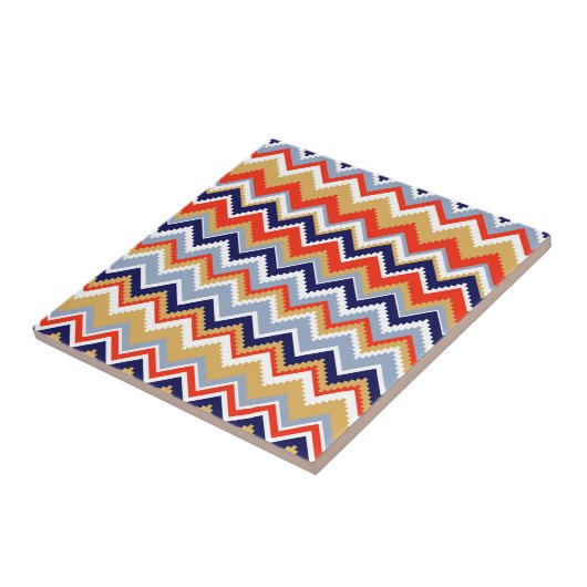 アステカChevron #11 @ VictoriaShaylee タイル (側面)