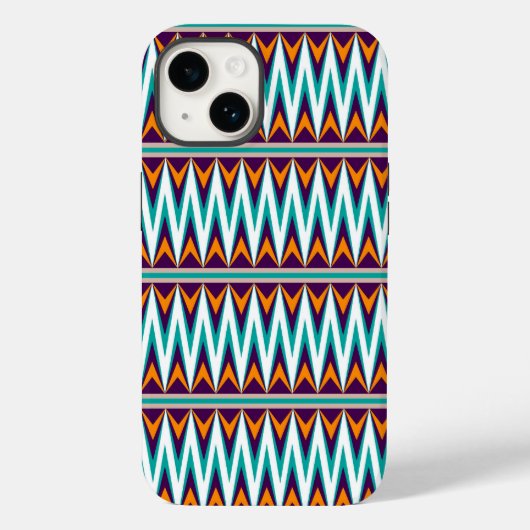 アステカChevron #8 @ VictoriaShaylee Case-Mate iPhoneケース (裏面)