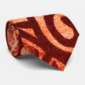 "アステカRedインスパイア"男子人気があるトレンディーネックタイ ネクタイ (ロール)
