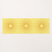 アステカSun Pattern Double Sided ヨガマット (裏面(横))