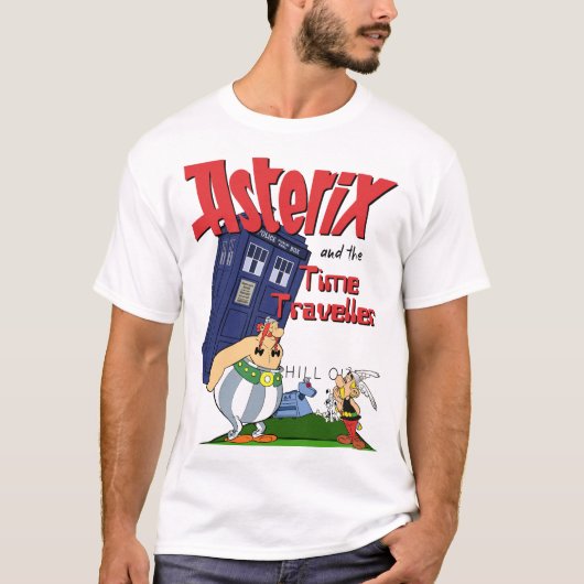アステリックスとタイムトラベラー Tシャツ (正面)