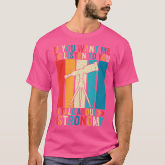 アストもしロノの聞話をしてほしい Tシャツ