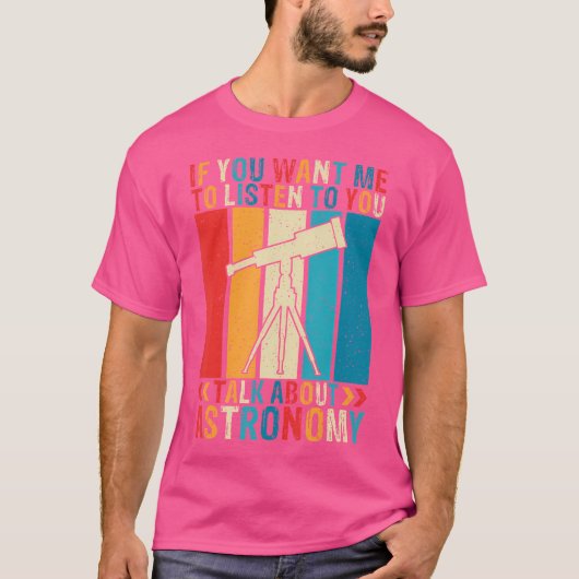 アストもしロノの聞話をしてほしい Tシャツ (正面)