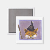 アストゥリアキツネマグネットスクエア マグネット (正面/裏面)