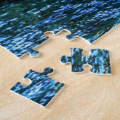 アストゥリアスの魚釣り村、クディレロ。スペイン。 ジグソーパズル (側面)