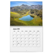 アストゥリアス・スペイン暦 カレンダー (1月 2026)