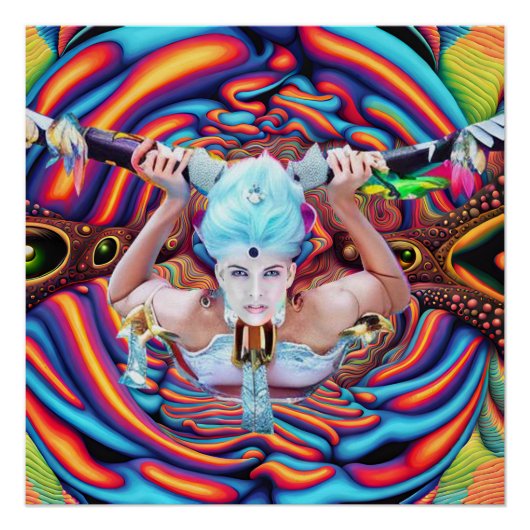 アストラサイケデリックル飛行機 ポスター (正面)