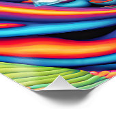 アストラサイケデリックル飛行機 ポスター (コーナー)