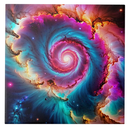 「アストラリス」 – 星雲と銀河系 タイル (正面)