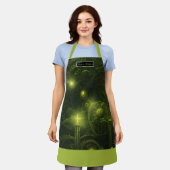 アストラルきらめく エプロン (着用した状態)