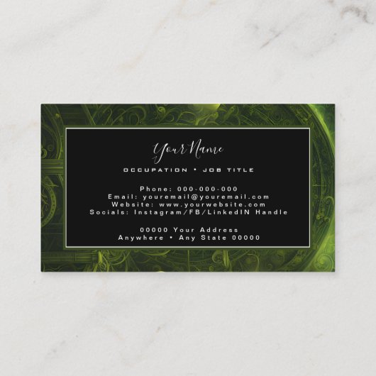 アストラルきらめく 名刺 (裏面)