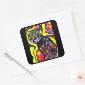 アストラルキャット- スクエアシール (封筒)