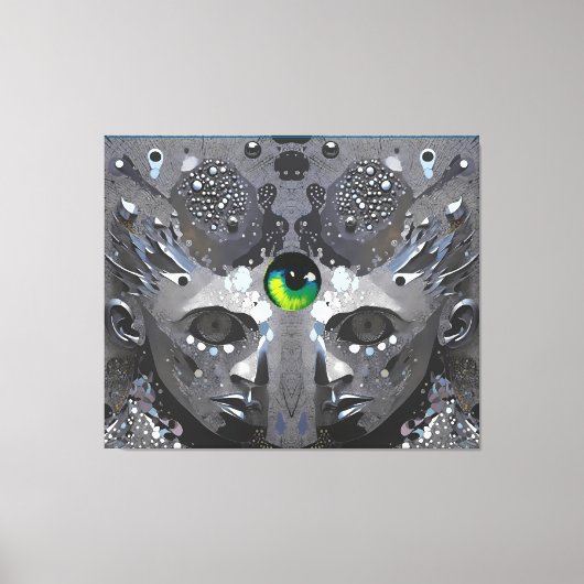 アストラルストーンワリング – Ken Gage Art キャンバスプリント (正面)