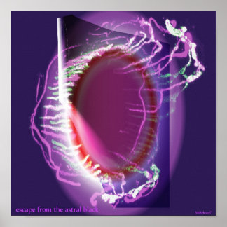 アストラルブラックから脱出する ポスター