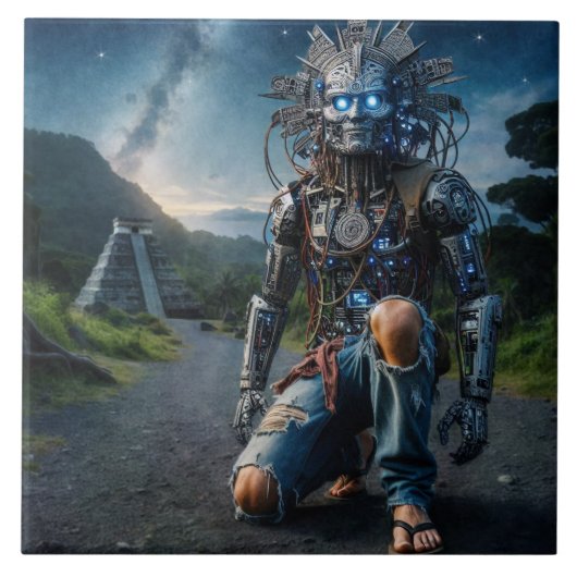 アストラルブルージーンズ戦士 タイル (正面)