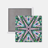 アストラル万華鏡のように千変万化するパターン磁石 マグネット (正面/裏面)