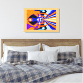 アストラル予言アート キャンバスプリント (インサイチュ (寝室))