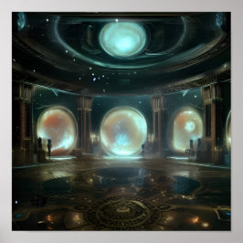 アストラル宮殿（展望台）内 ポスター