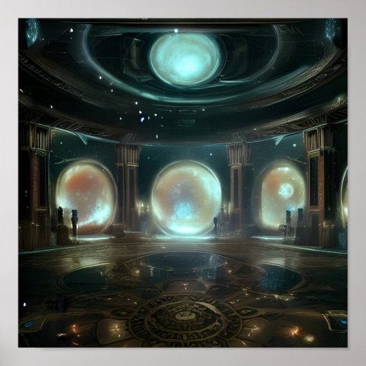 アストラル宮殿（展望台）内 ポスター (正面)