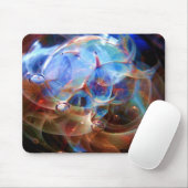 アストラル銀河系オリオンズベルトランプワークガラス星雲 マウスパッド (マウス)