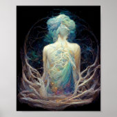 アストラル・ガングリア3ファンタジーSFアート ポスター (正面)