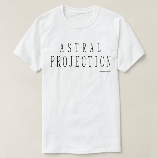 アストラル・プロジェクション Tシャツ (デザイン正面)