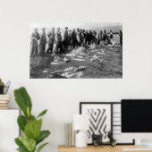 アストリアまたは写真でサーモンを縫う ポスター (ホームオフィス)